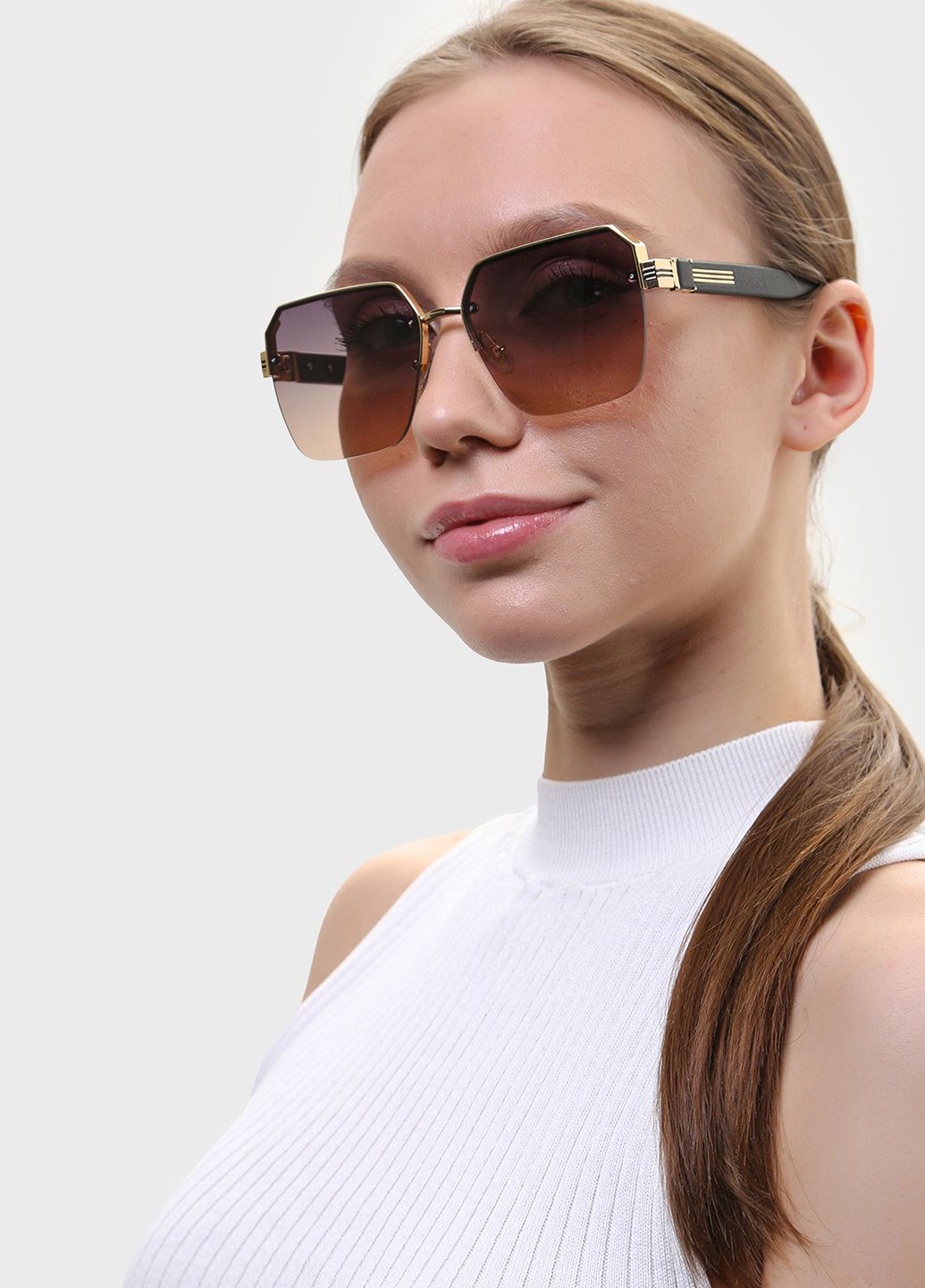 Купить Женские солнцезащитные очки Rebecca Moore RM17012 118029 - Золотистый в интернет-магазине