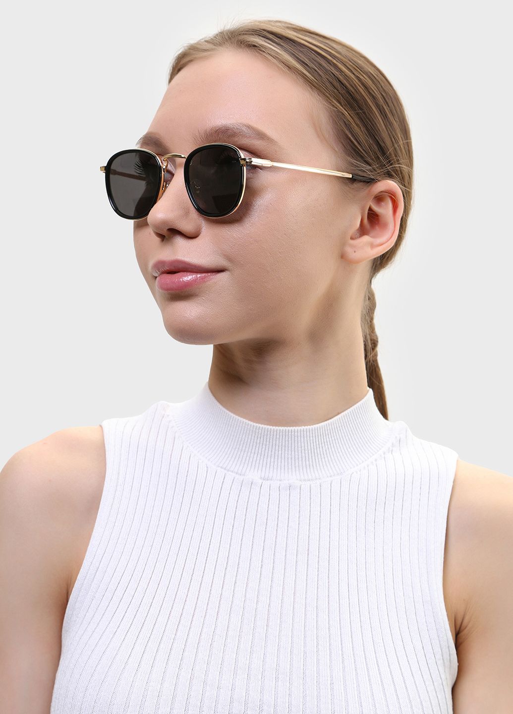 Купить Женские солнцезащитные очки Merlini с поляризацией S31812P 117024 - Золотистый в интернет-магазине