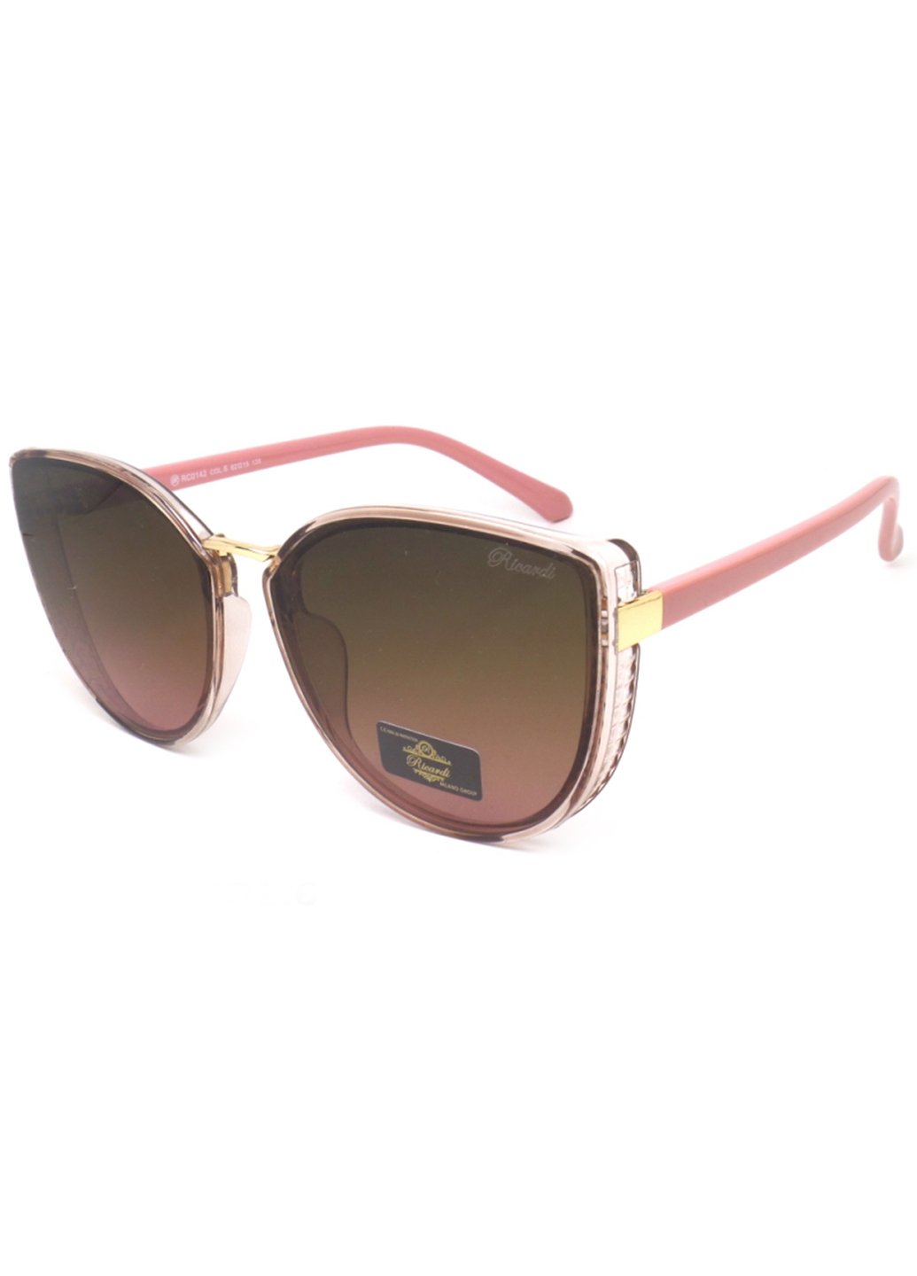 Купить Женские солнцезащитные очки Ricardi RC0142 110010 - Коричневый в интернет-магазине
