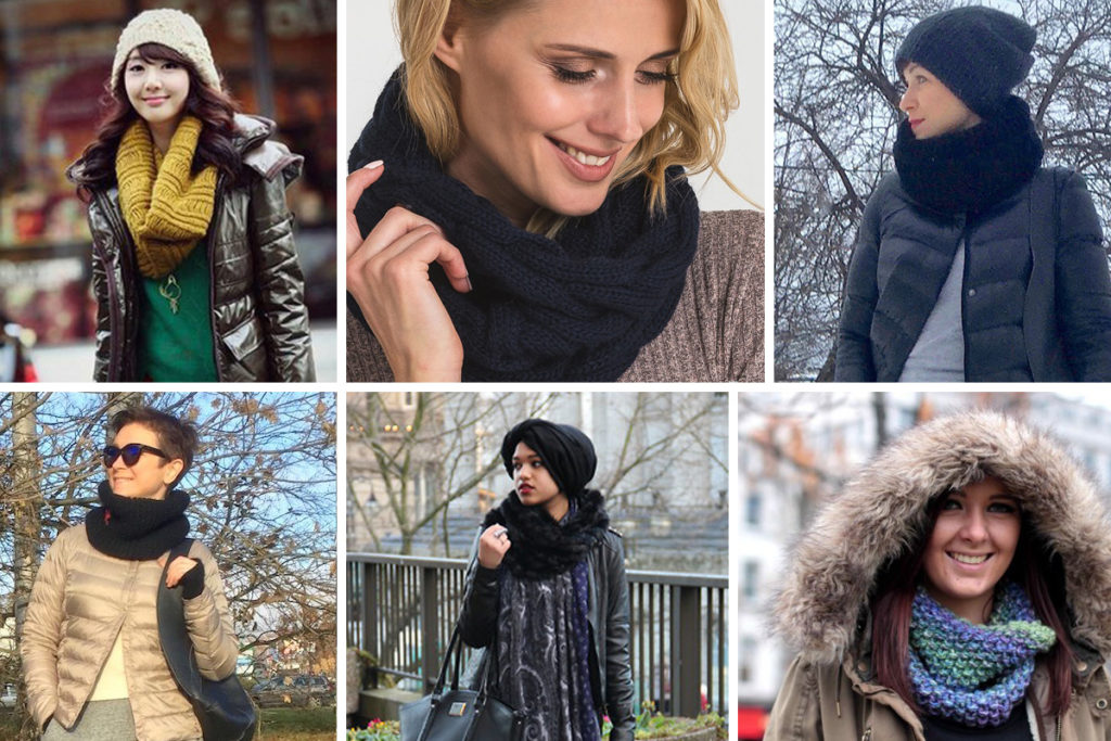 Снуд: как выбрать и правильно носить «бесконечный шарф»